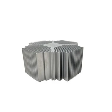 Rund radiator i aluminium